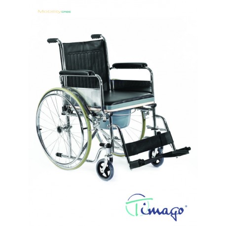 Wózek inwalidzki toaletowy
